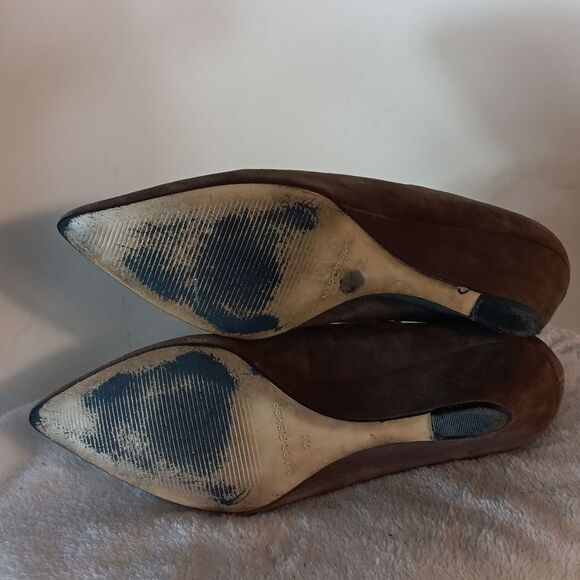 Marc Fisher Lace-Up Wedge Shoes - Picture 4 of 7